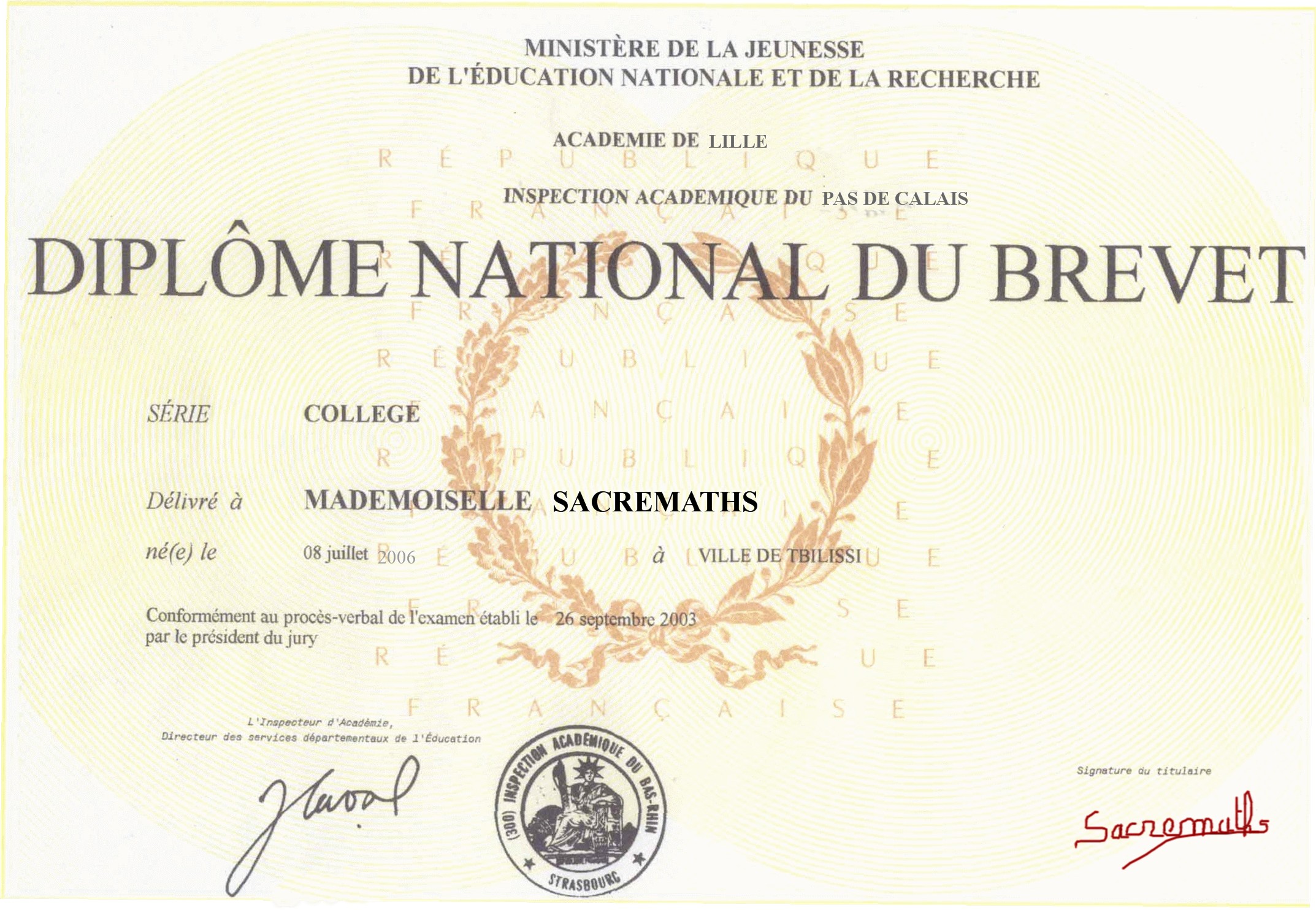 diplome national