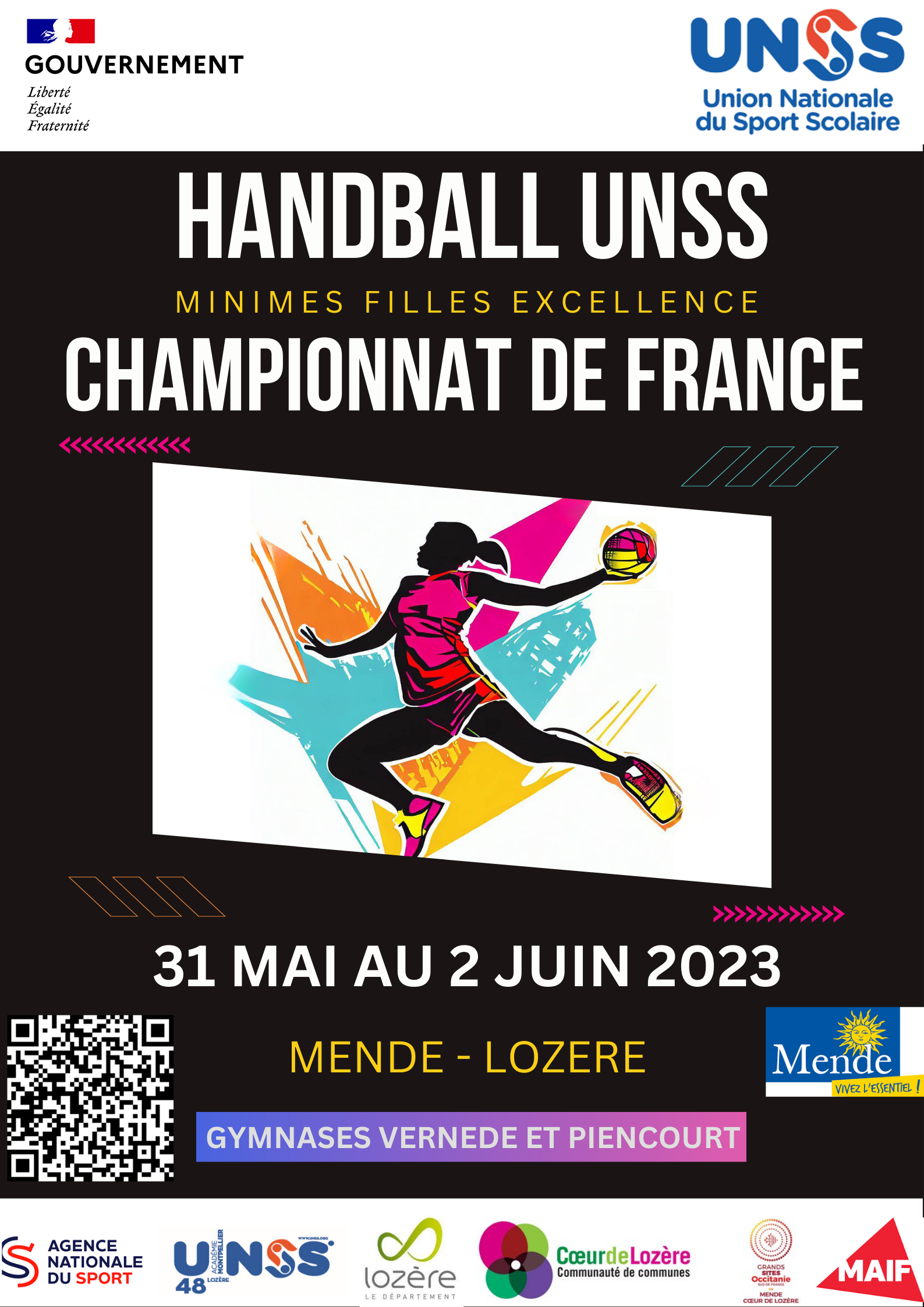 Championnat de France de Handball,  MINIMES FILLES EXCELLENCE