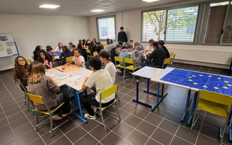 Les Erasmus Days au lycée Saint-Exupéry : une ouverture sur l’Europe ! 🇪🇺🇬🇧🇪🇸🇮🇹